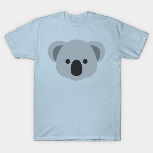 Cute Koala - Emoji Style T-Shirt by digitkings